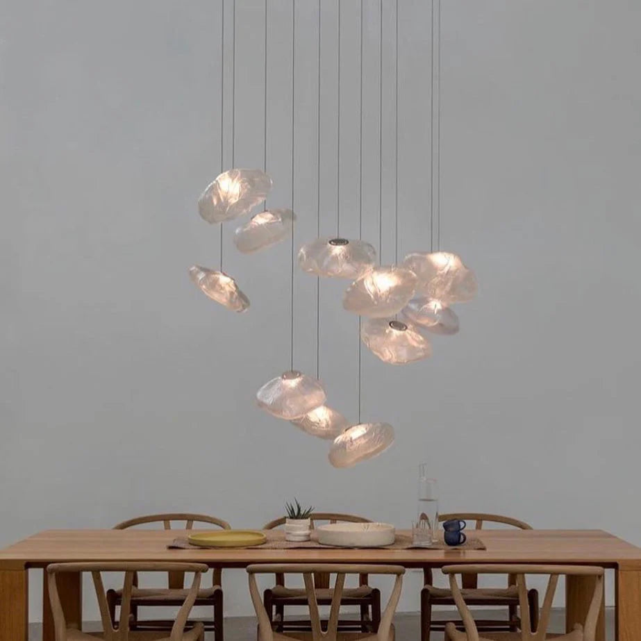 Modern Random Light 73 Random Glass Pendant Light – Cluster Glass Bubble Pendant | Malane ...