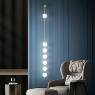 Vertical Balls Wall Lamp