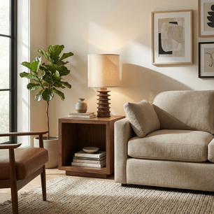 Vienna Stepped Pedestal Lamp
