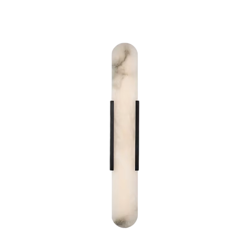 Stelo Alabaster Elongated Wall Sconce