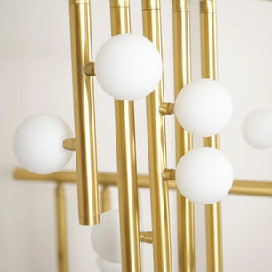 Luminous Cascade Chandelier