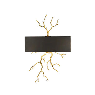 Brass Branch Wall Lamp