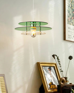 Triple Disc Pendant Light