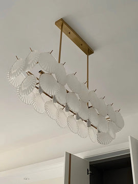 Shell Glass Chandelier