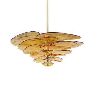 Lotus Leaf Murano Chandelier