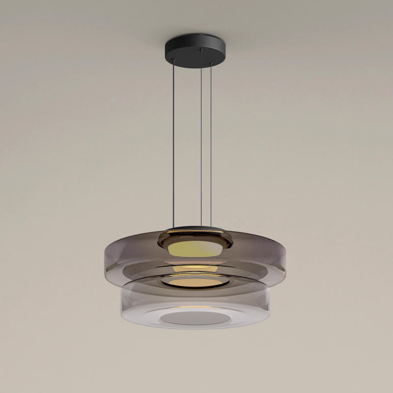 Nordic postmodern creative glass pendant light