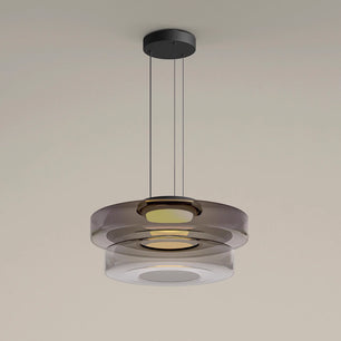 Nordic postmodern creative glass pendant light