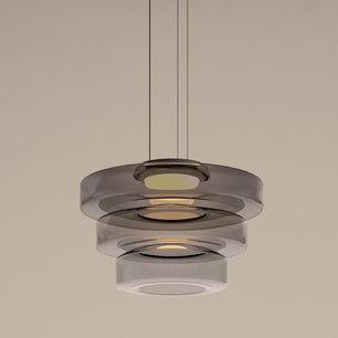 Nordic postmodern creative glass pendant light