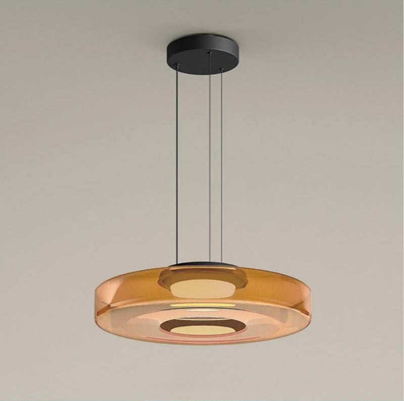 Nordic postmodern creative glass pendant light
