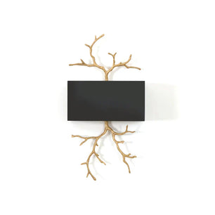 Brass Branch Wall Lamp