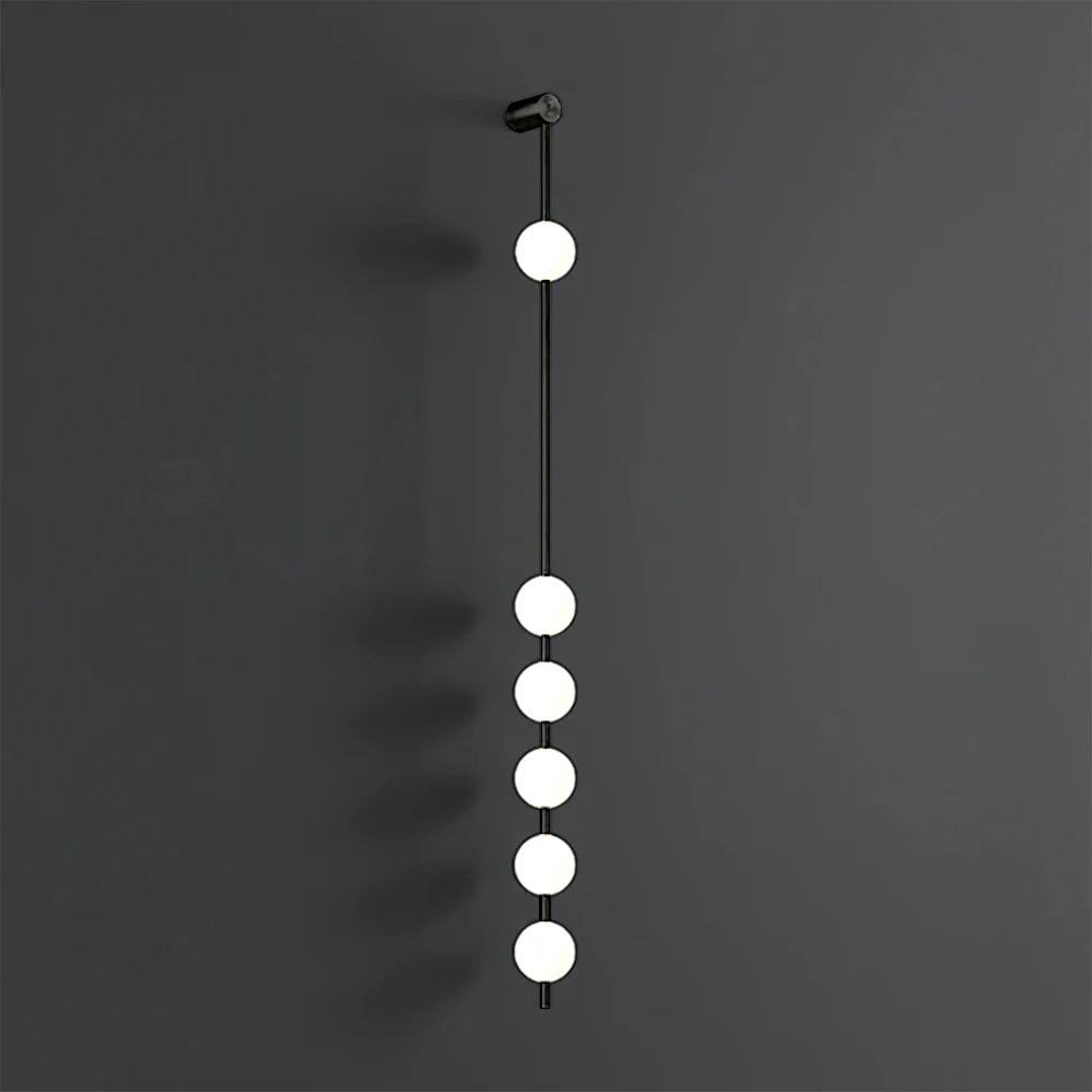 Vertical Balls Wall Lamp