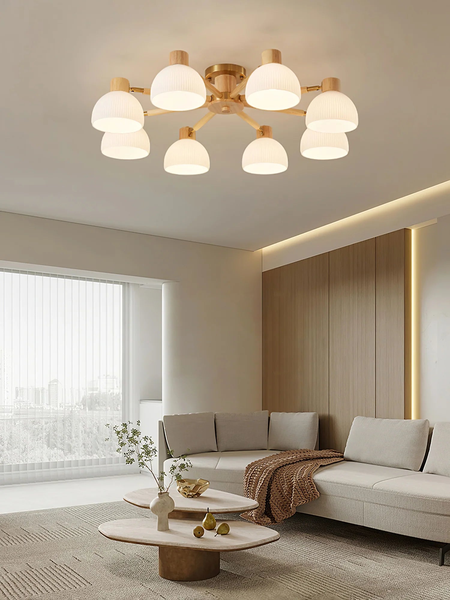 Flared Ceiling Light