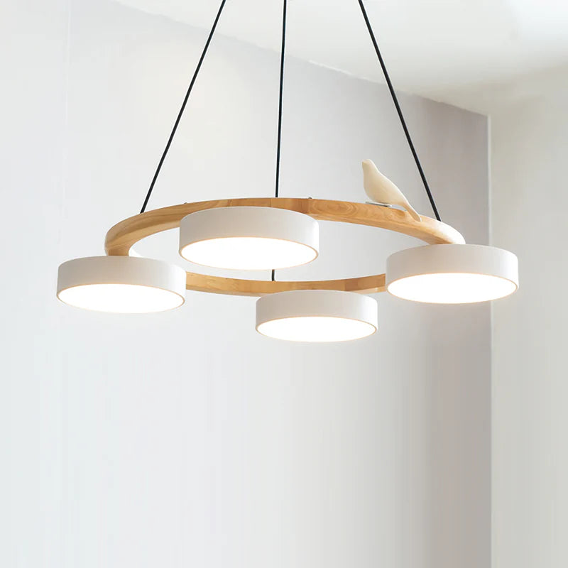 Sienna Bird Round Chandelier