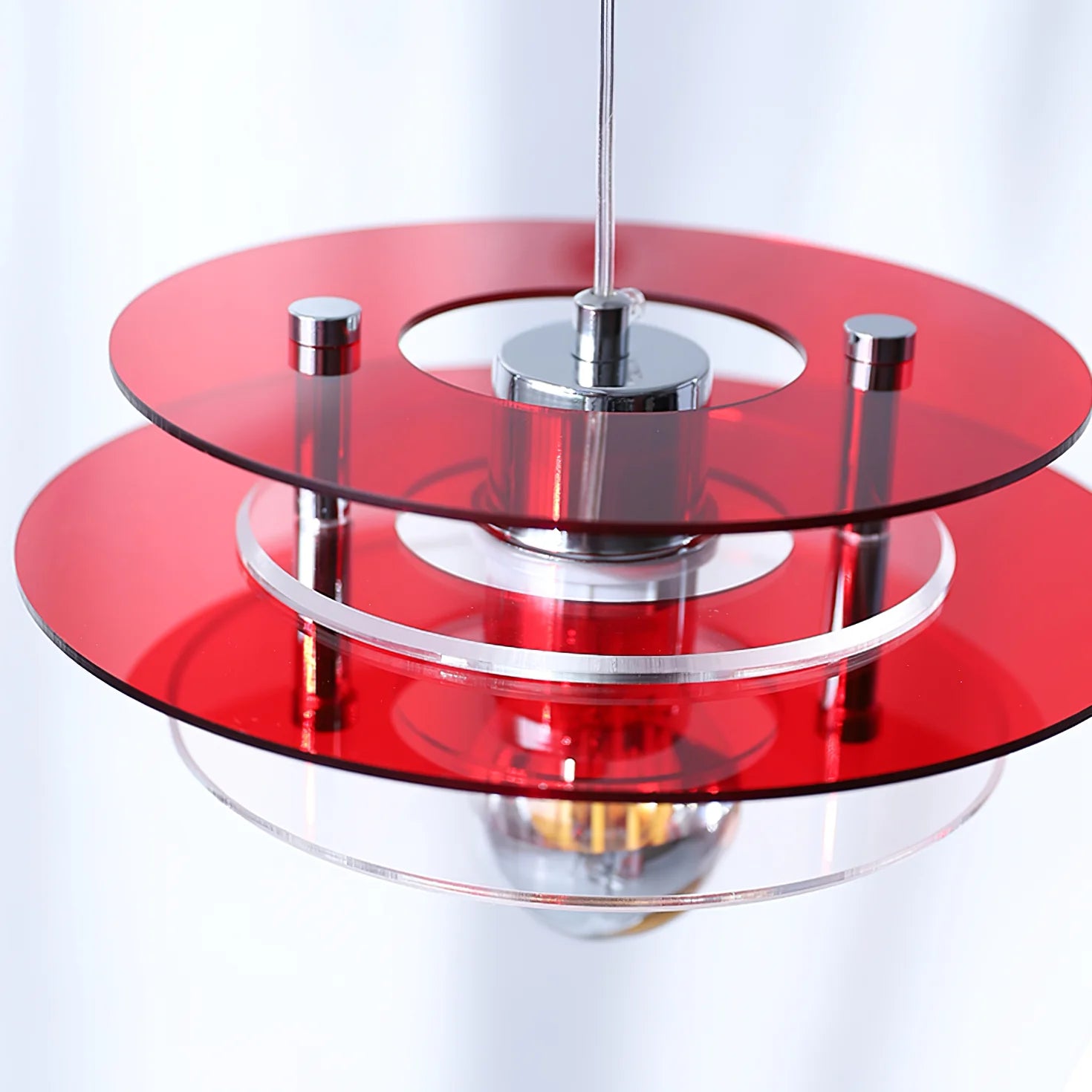 Triple Disc Pendant Light