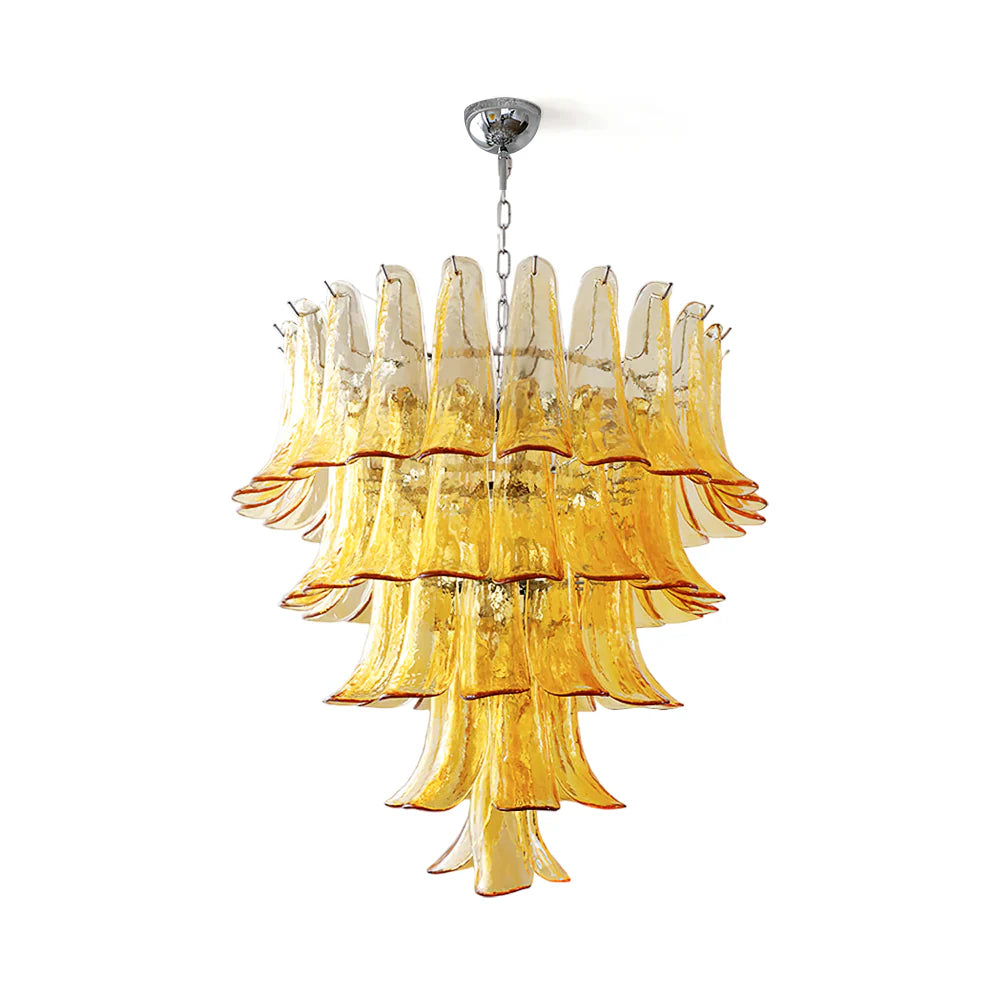 Murano Petal Chandelier