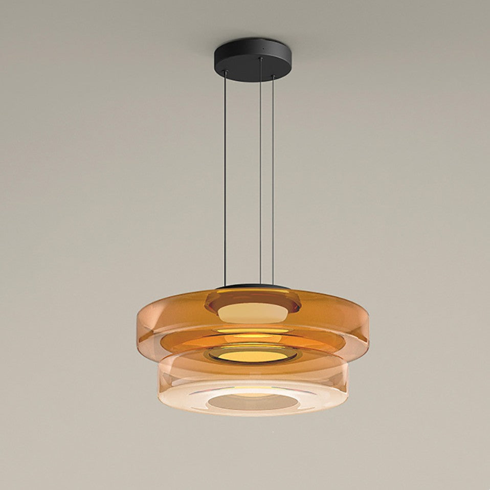 Nordic postmodern creative glass pendant light