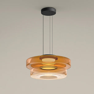 Nordic postmodern creative glass pendant light