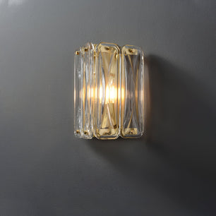 Triangular Glass Wall Light