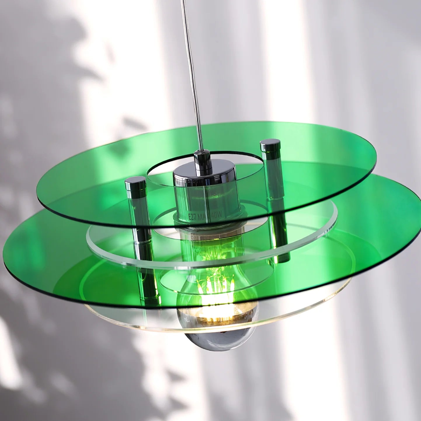 Triple Disc Pendant Light