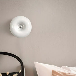 Bauhaus Glass Donut Table / Wall Lamp S77