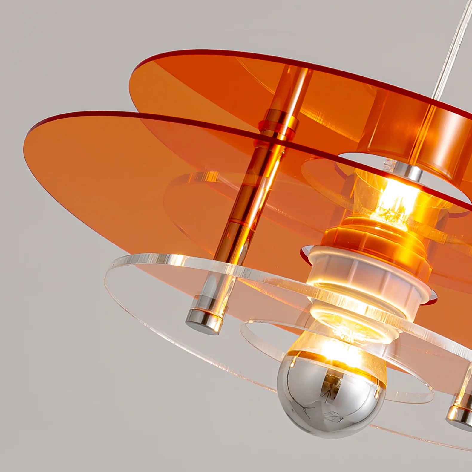 Triple Disc Pendant Light