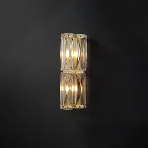 Triangular Glass Wall Light