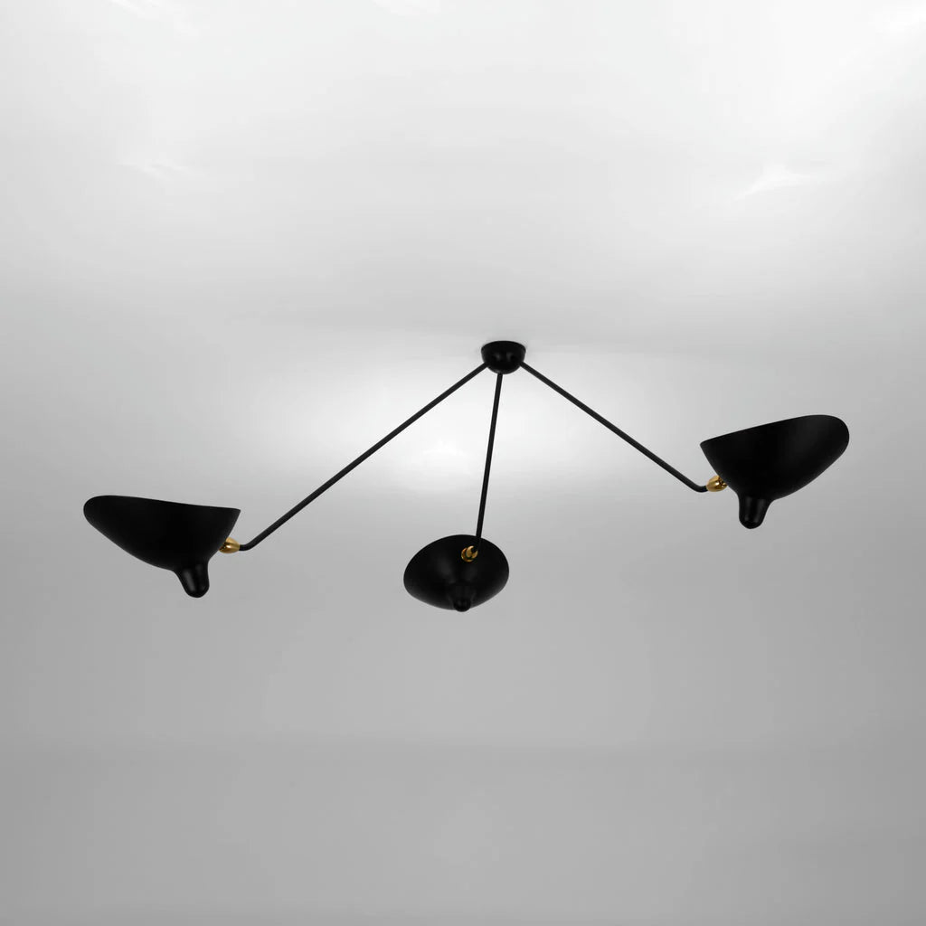 Serge Mouille Ceiling Lamp B