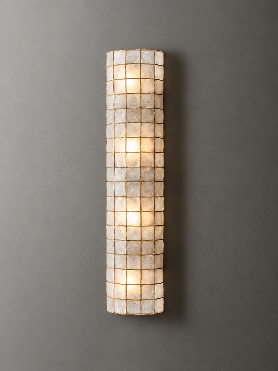Nacre Shell Wall Sconce