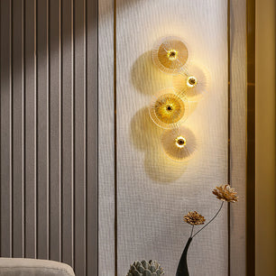 Lotus Leaves Wall Lamp