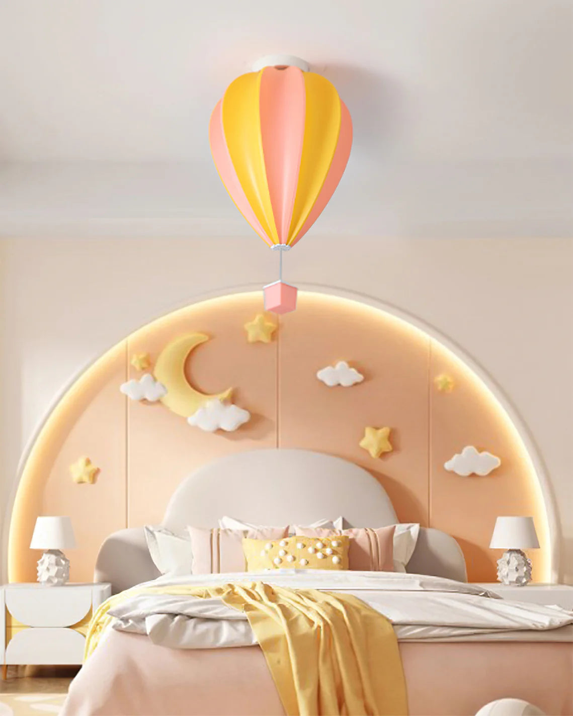 Rainbow Hot Air Balloon Ceiling Lamp