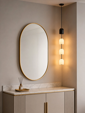 Perla Stacked Glass Pendant Light