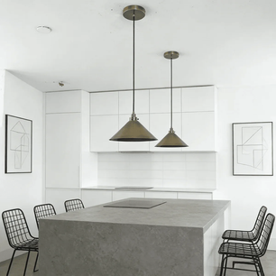 Atacama Tapered Copper Pendant