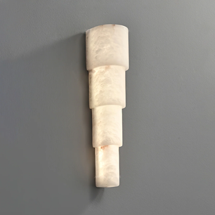 Melange Alabaster Wall Sconce