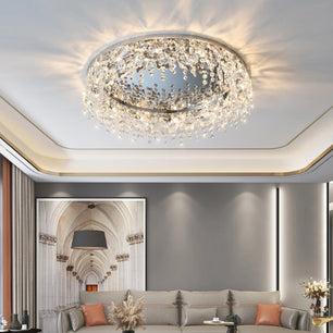 Raindrop Crystal Ceiling Light