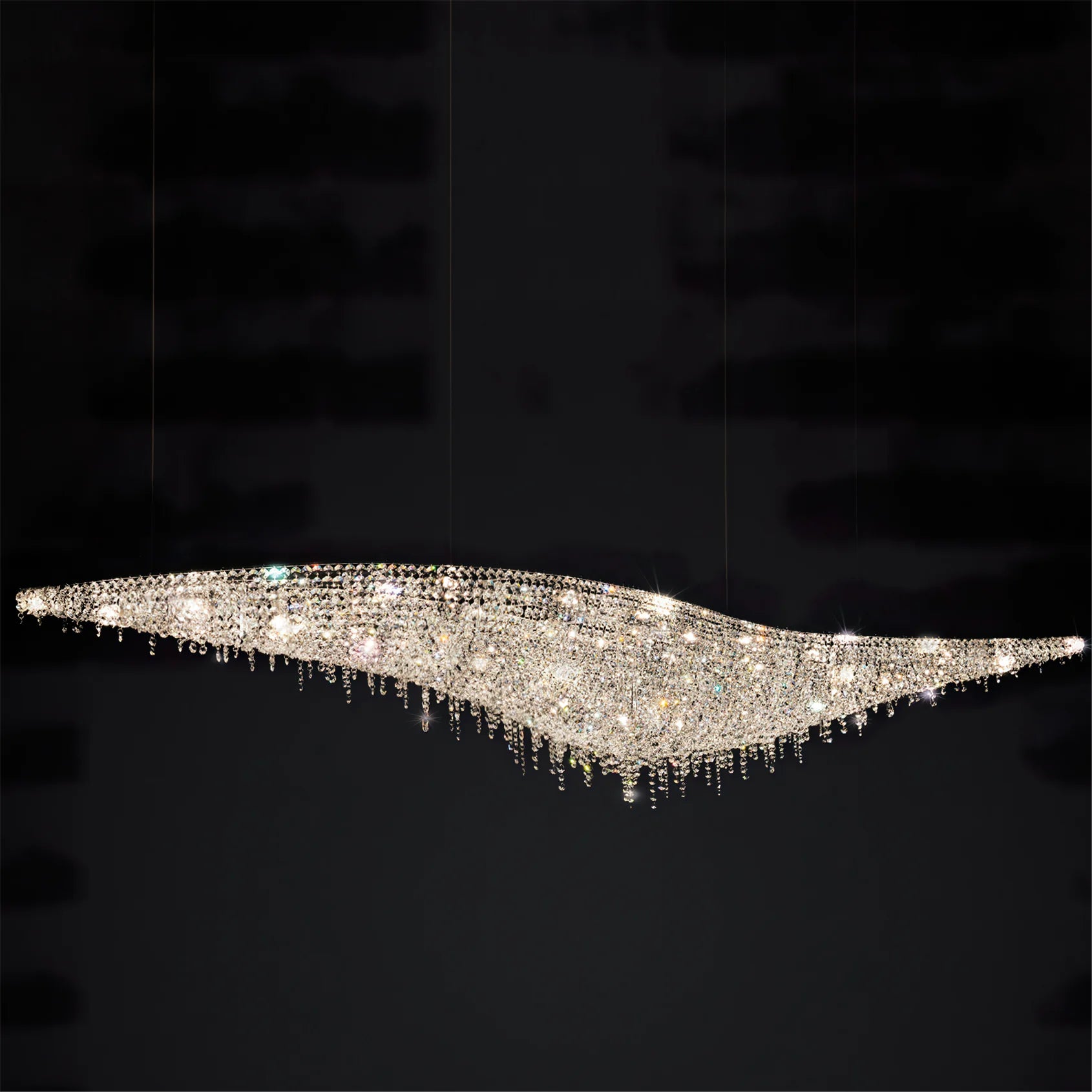 Leaves Crystal Chandelier