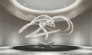 Spiral Customized Chandelier