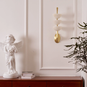 Faux Alabaster Wall Sconce