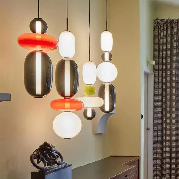 Modern Candied Glass Pendant Light S165