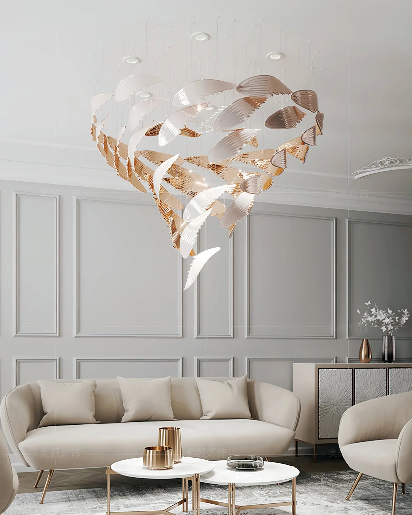 Bennett Wings Chandelier