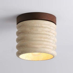 Vaarnii Travertine Ceiling Lamp