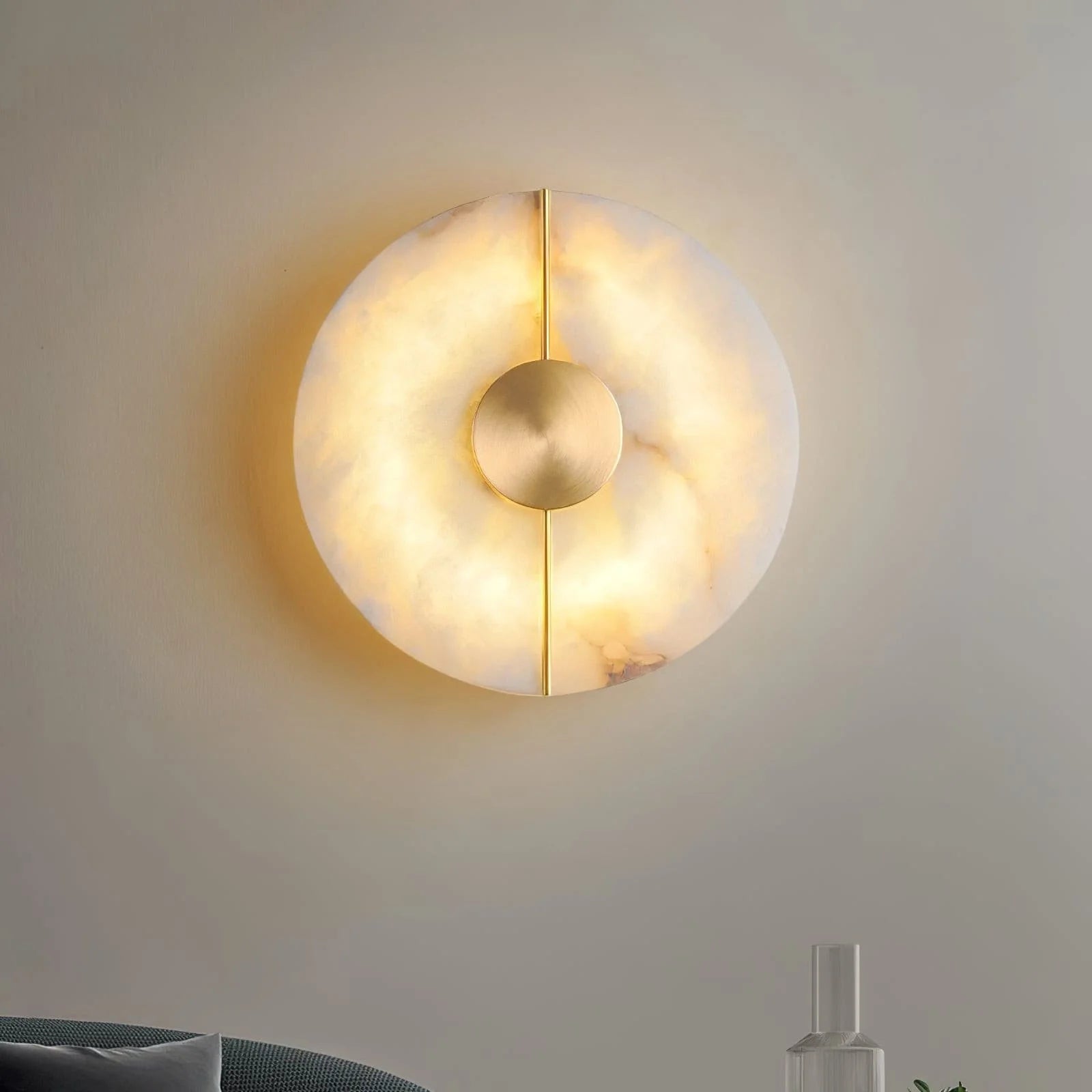 Artistic Alabaster Wall Lamp