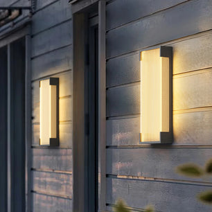 Rectangular Outdoor Wall Light