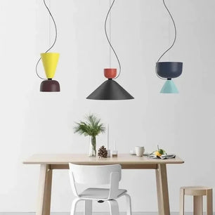 Contemporary Coloured Alphabeta Pendant Lamp S60