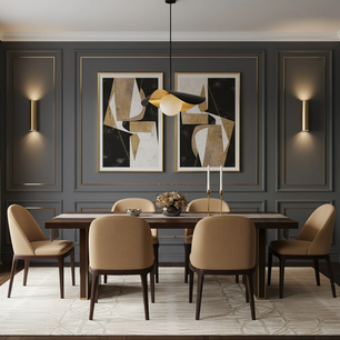 Curved Shell Pendant Light