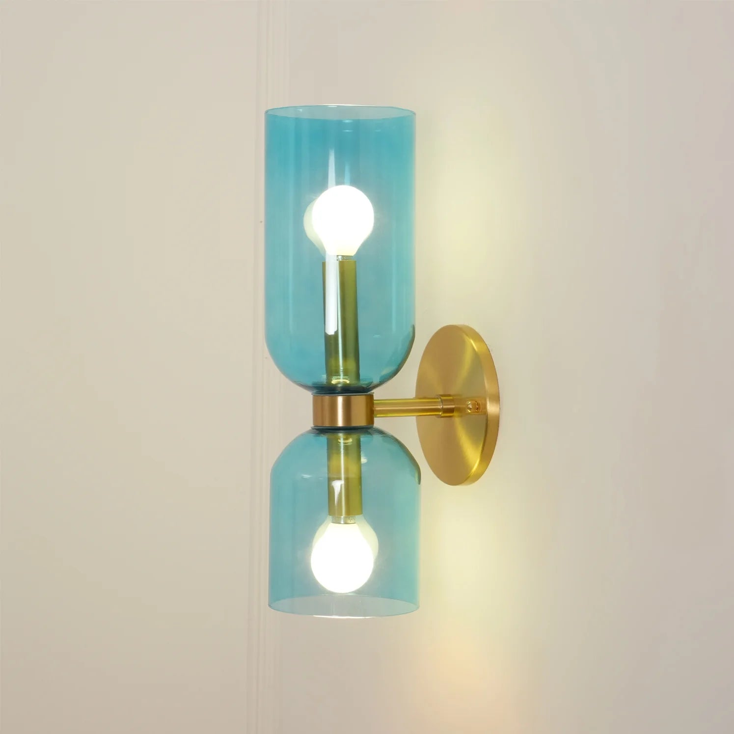 Art Blown Glass Wall Lamp