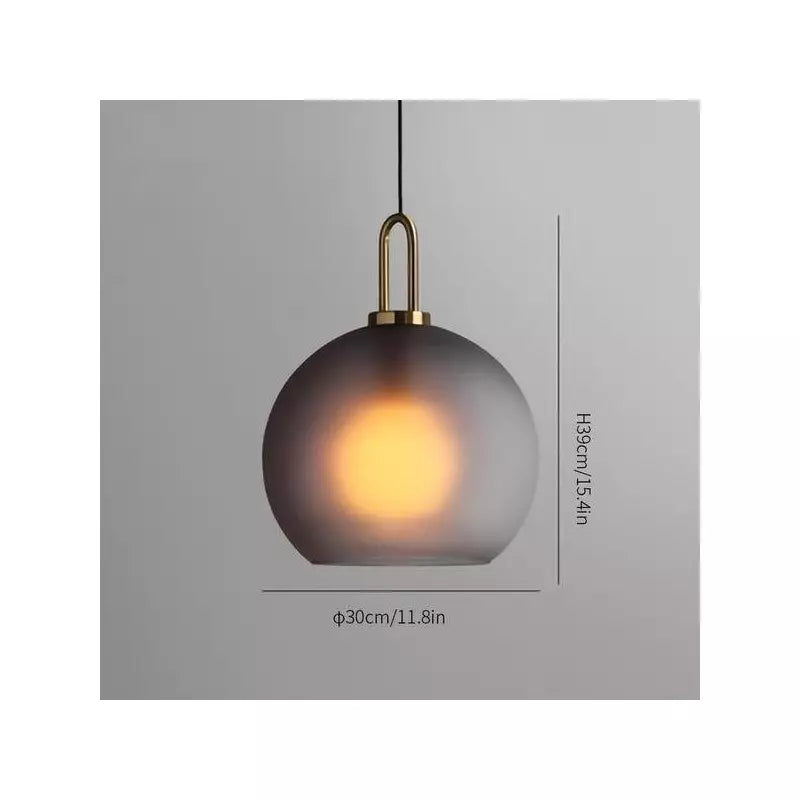 Glass Pendant Light