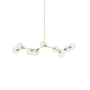 Perry Globe Horizontal Chandelier