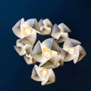 Ceramic Flower Chandelier