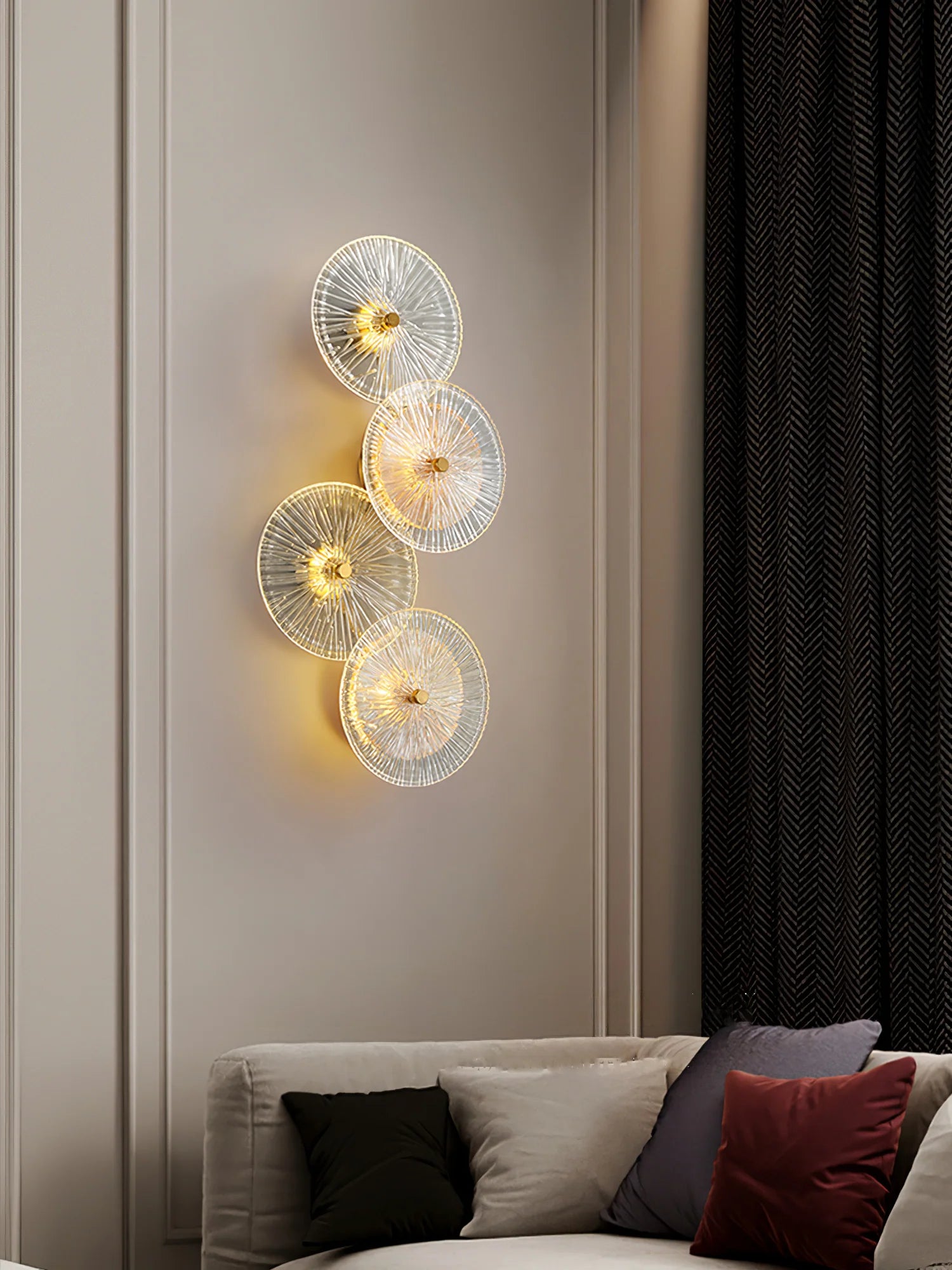 Lotus Leaves Wall Lamp