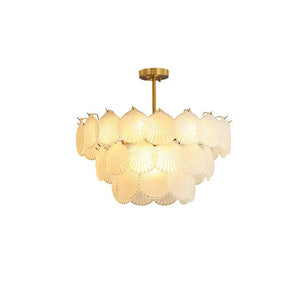 Shell Glass Chandelier